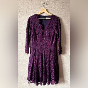 Eliza J Floral Cutout dress, size 10